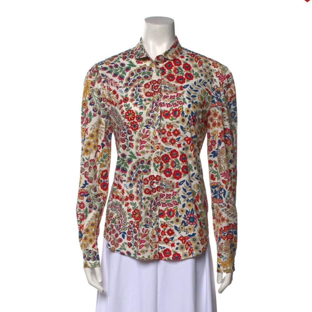 Etro Multicolor Floral Women's Blouse